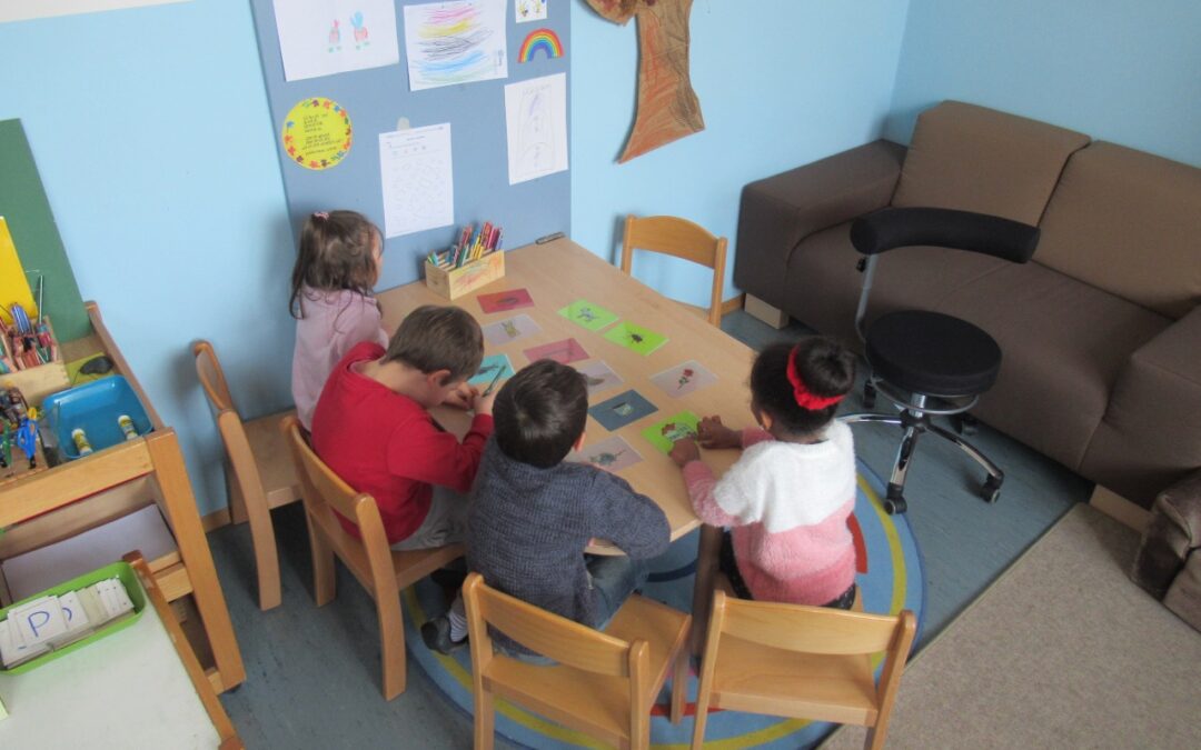 Vorschulgruppe im Bienenhaus Kindergarten Murnau